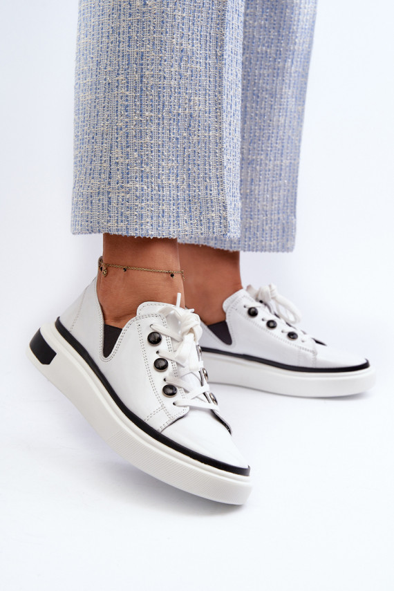 Sneakers modelio batai baltos spalvos