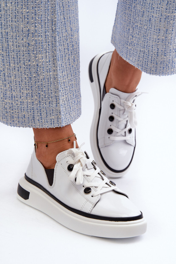 Sneakers modelio batai baltos spalvos