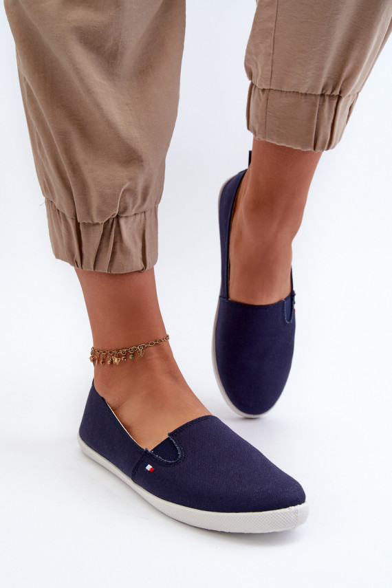 Sportbačiai laisvalaikio batai Slip-On   tamsiai mėlynos spalvos Adrancia