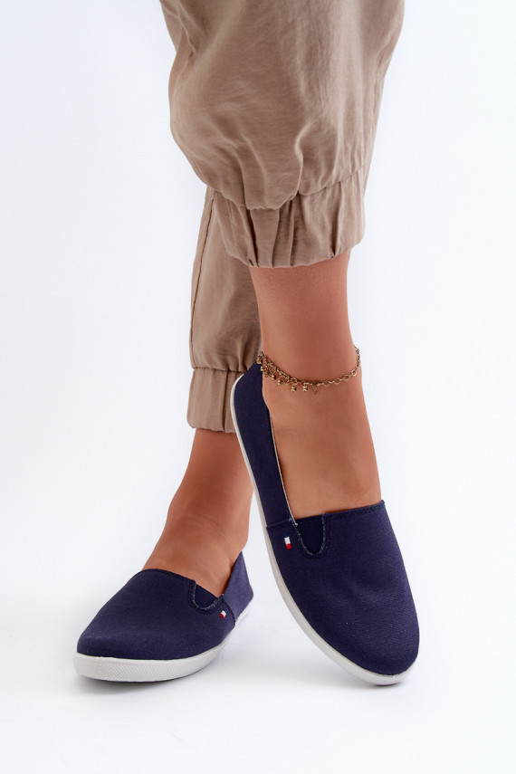 Sportbačiai laisvalaikio batai Slip-On   tamsiai mėlynos spalvos Adrancia