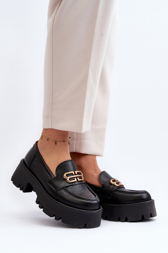 Zazoo 20164   Mokasinai  juodos spalvos