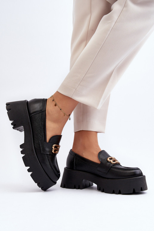 Zazoo 20164   Mokasinai  juodos spalvos