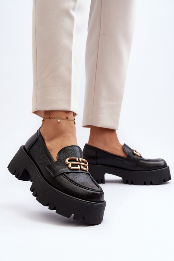 Zazoo 20164   Mokasinai  juodos spalvos