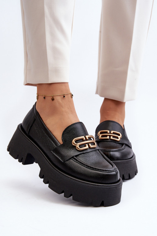 Zazoo 20164   Mokasinai  juodos spalvos