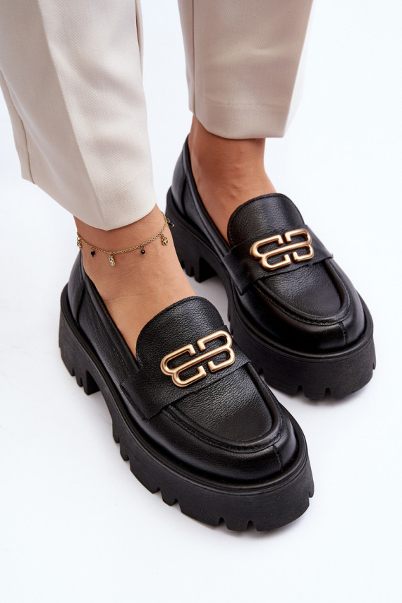 Zazoo 20164   Mokasinai  juodos spalvos