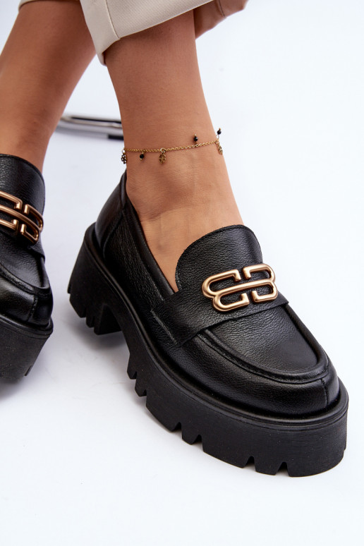 Zazoo 20164   Mokasinai  juodos spalvos