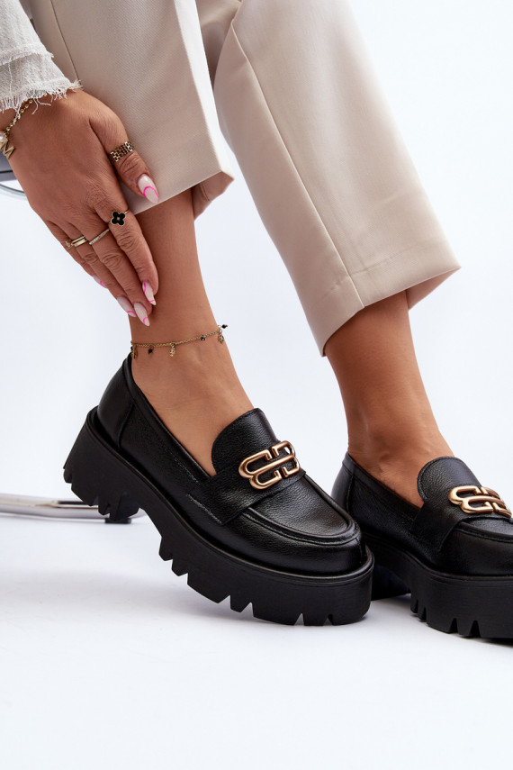 Zazoo 20164   Mokasinai  juodos spalvos