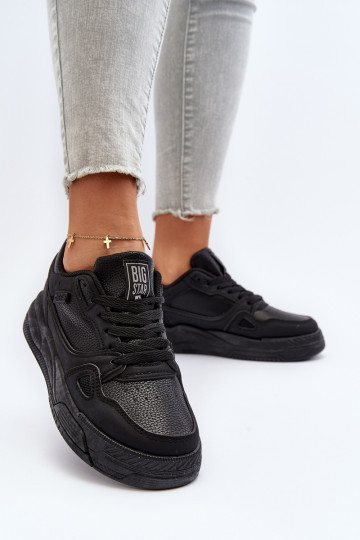   Sneakers modelio batai Big Star NN274666 juodos spalvos 2