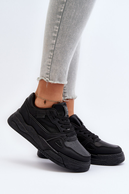   Sneakers modelio batai Big Star NN274666 juodos spalvos