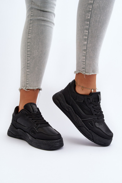   Sneakers modelio batai Big Star NN274666 juodos spalvos