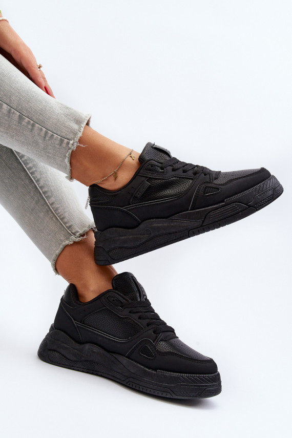   Sneakers modelio batai Big Star NN274666 juodos spalvos