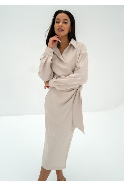 Emily - dramblio kaulo spalvos suknelė