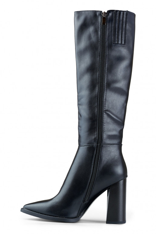 Moteriški juodi eko odos aukštakulniai