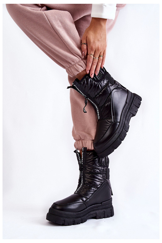 Sniego batai su elastine juostele...