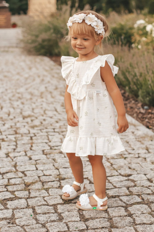 Basutės vaikams su gėlėmis baltos... Basutės vaikams su gėlėmis baltos...