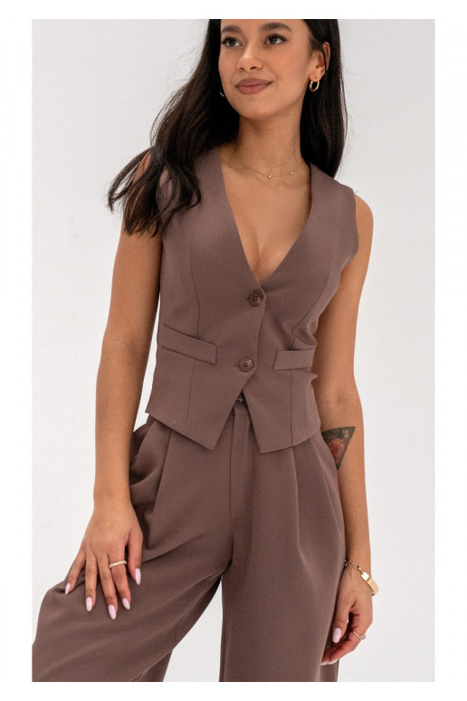 Mocca - ruda liemenė Mocca - ruda liemenė