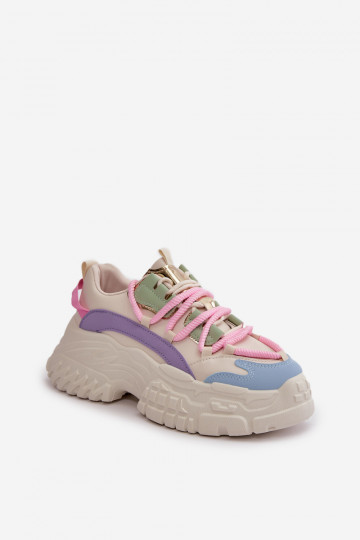 Sneakers modelio batai Moteriškos su madingais masyviais padais įvairių spalvų Nevela 2