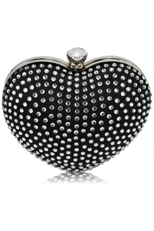 Delninė "Luxury Black Heart"