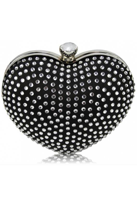 Delninė "Luxury Black Heart"