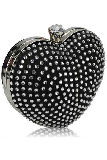 Delninė "Luxury Black Heart"