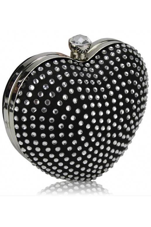 Delninė "Luxury Black Heart"