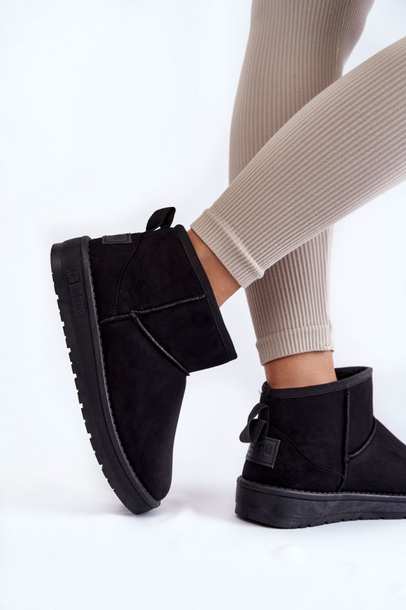   pašiltinti sniego batai Big Star KK274288 juodos spalvos