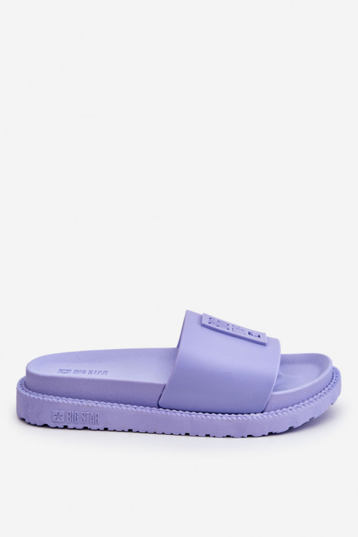 Moteriškos Šlepetės Big Star LL274431 Šviesiai violetinė
