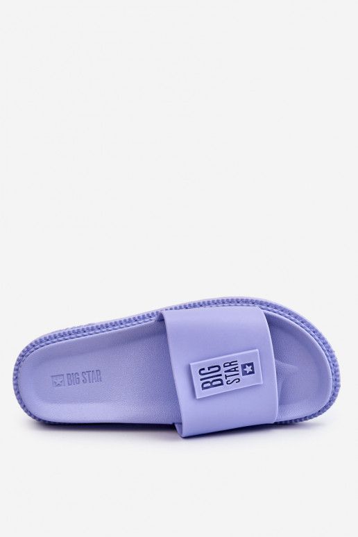 Moteriškos Šlepetės Big Star LL274431 Šviesiai violetinė