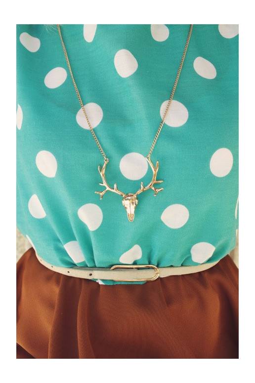 Kaklo papuošalas "Deer V"