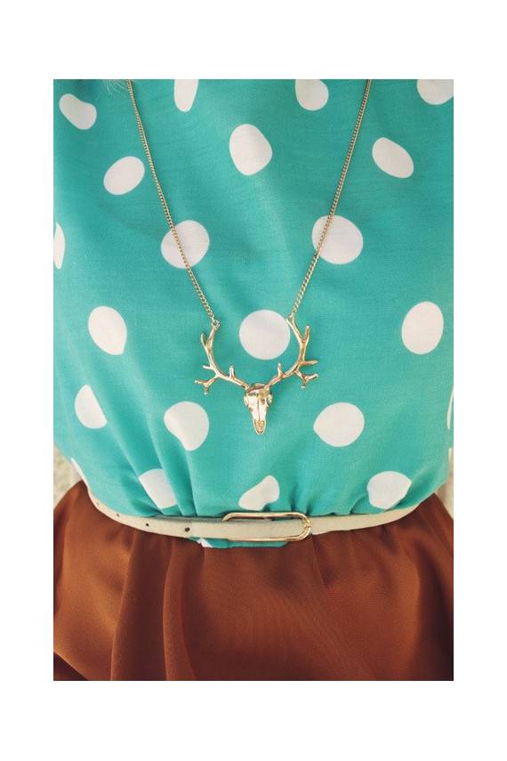 Kaklo papuošalas "Deer V"