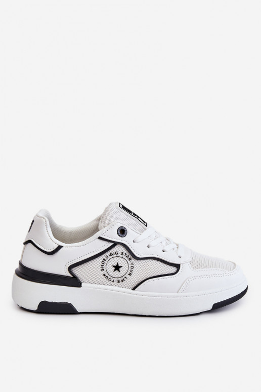 Moteriškos Sportinio stiliaus batai Big Star LL274440 Baltos-juodos spalvos
