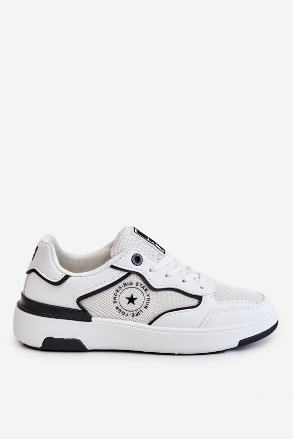 Moteriškos Sportinio stiliaus batai Big Star LL274440 Baltos-juodos spalvos