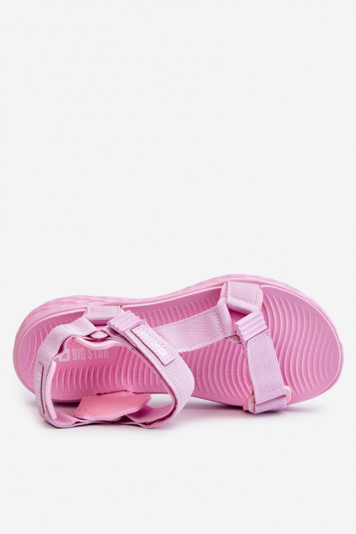 Moteriškos basutės Big Star LL274A100 rožinės spalvos