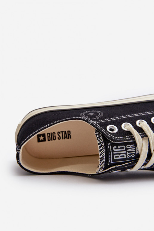 Žemas Laisvalaikio bateliai Big Star NN274269 juodos spalvos