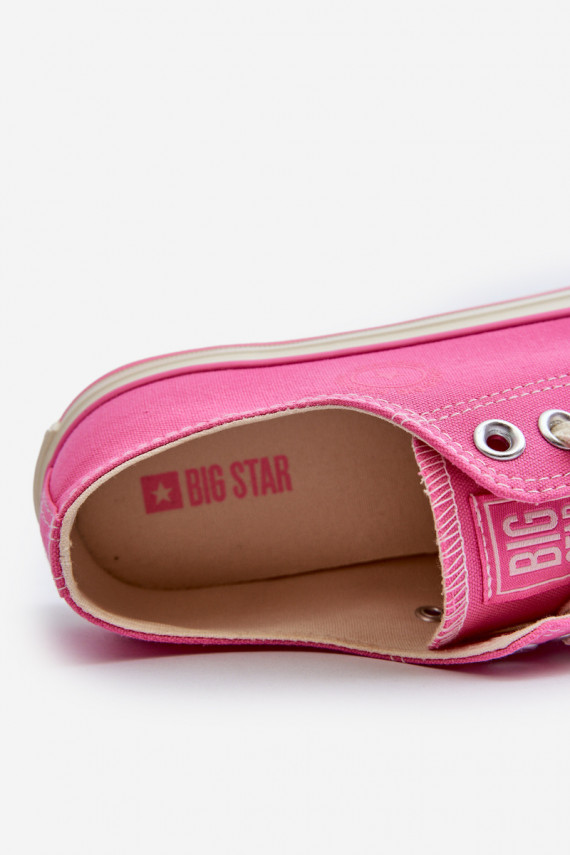 Žemas Laisvalaikio bateliai Big Star NN274271 rožinės spalvos