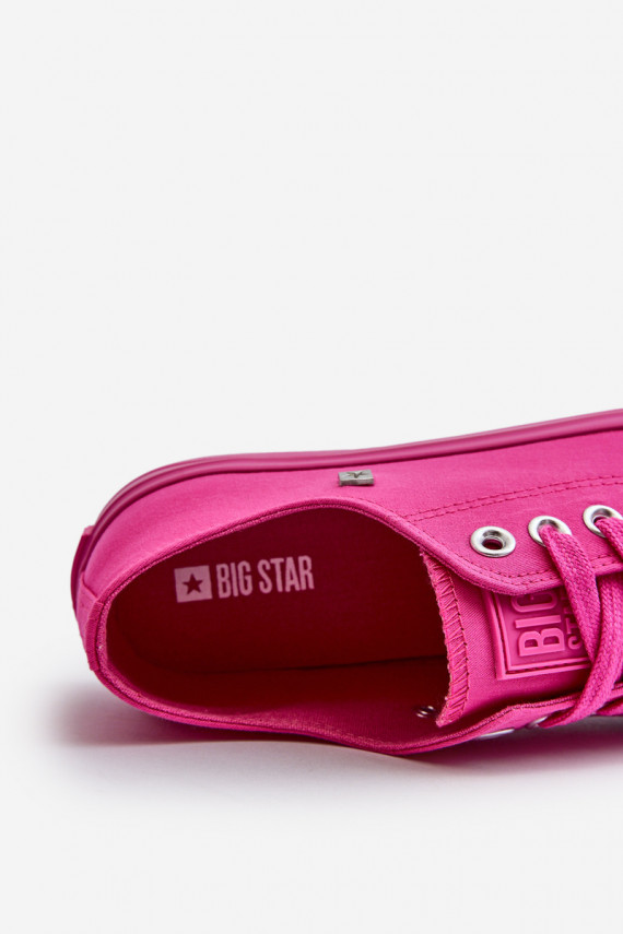 Klasikinio modelio Laisvalaikio bateliai Big Star NN274290 rožinės spalvos
