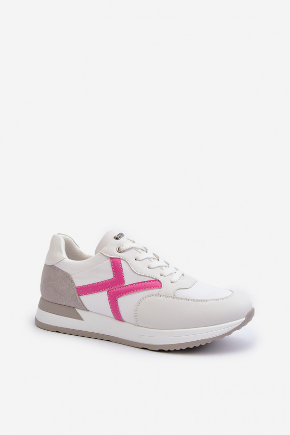 Sneakers modelio batai Moteriškos su platforma INBLU IN000362 baltos spalvos