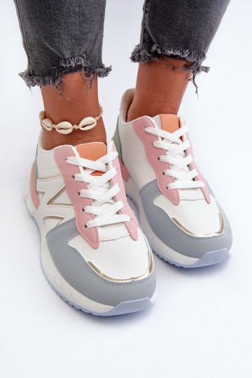 Sneakers modelio batai Moteriškos iš eko odos įvairių spalvų Kaimans 2