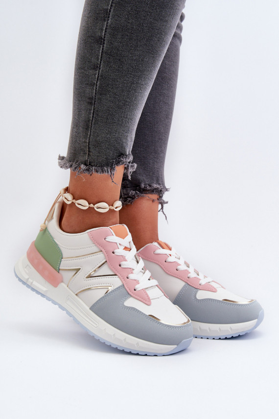 Sneakers modelio batai Moteriškos iš eko odos įvairių spalvų Kaimans