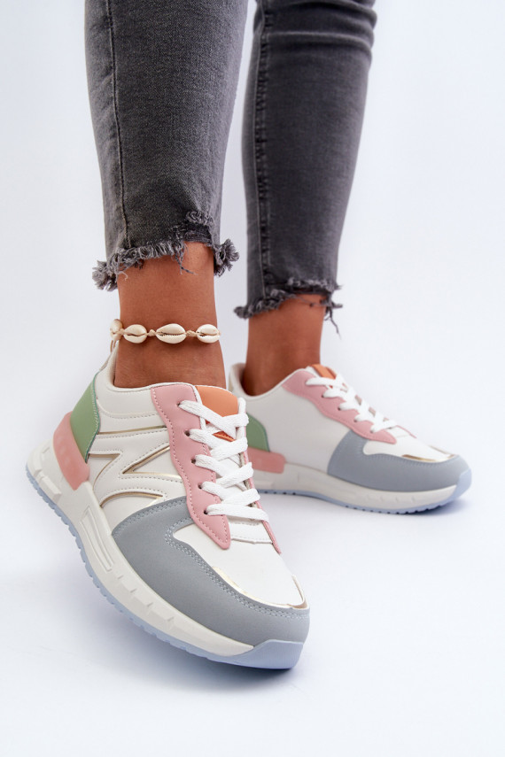 Sneakers modelio batai Moteriškos iš eko odos įvairių spalvų Kaimans