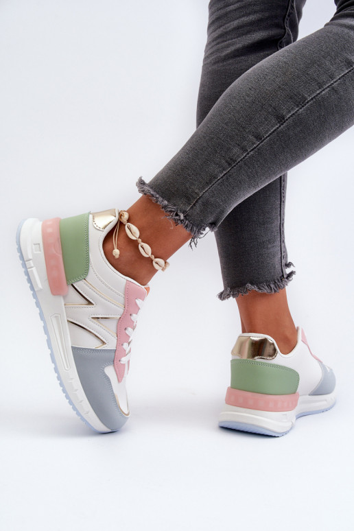Sneakers modelio batai Moteriškos iš eko odos įvairių spalvų Kaimans