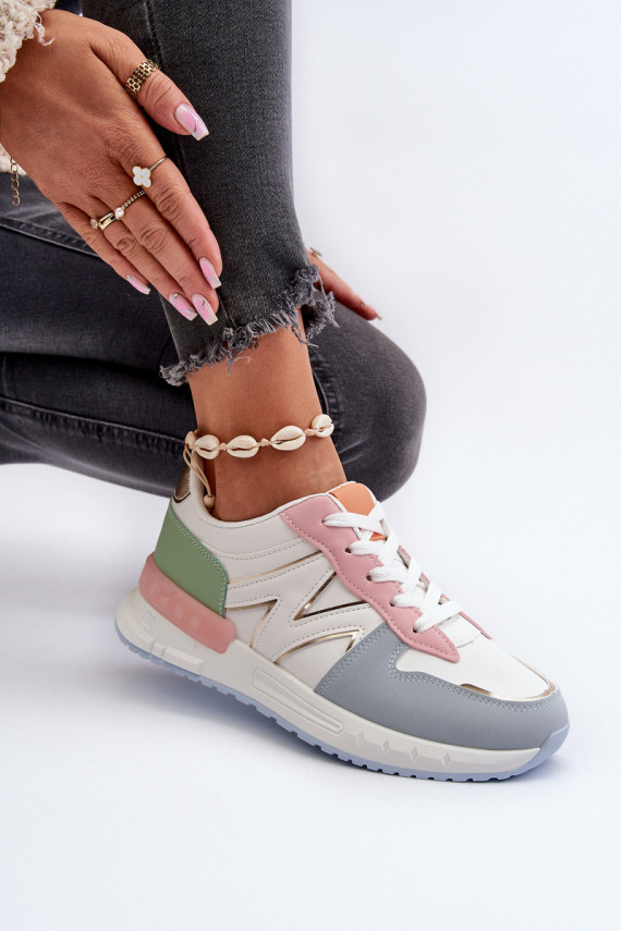 Sneakers modelio batai Moteriškos iš eko odos įvairių spalvų Kaimans