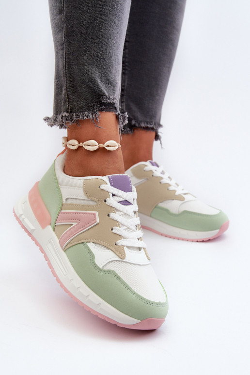 Sneakers modelio batai Moteriškos iš eko odos įvairių spalvų Vinelli