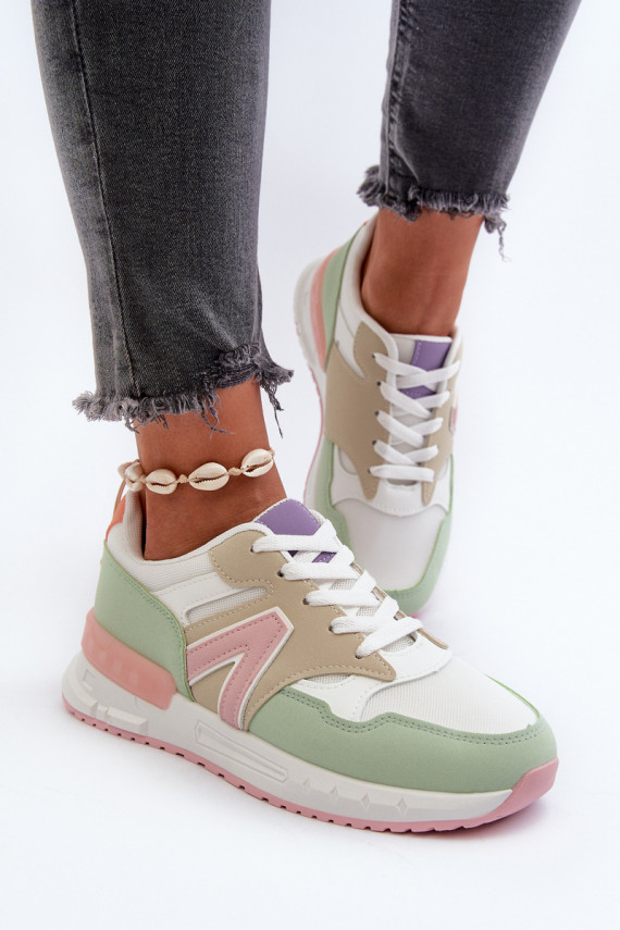 Sneakers modelio batai Moteriškos iš eko odos įvairių spalvų Vinelli