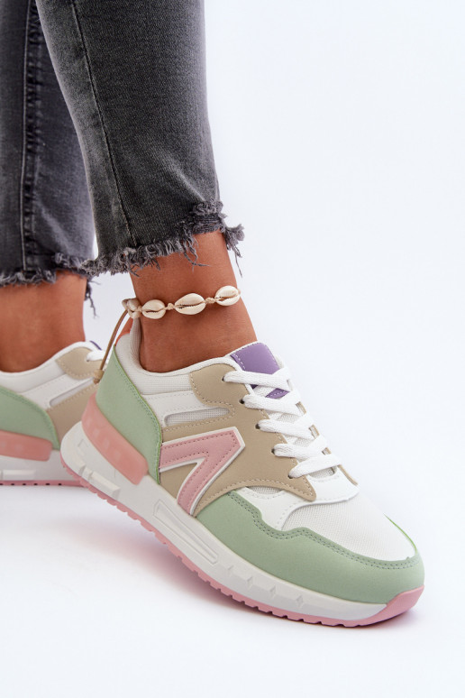 Sneakers modelio batai Moteriškos iš eko odos įvairių spalvų Vinelli