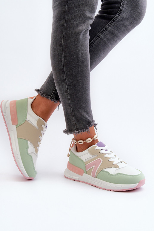Sneakers modelio batai Moteriškos iš eko odos įvairių spalvų Vinelli