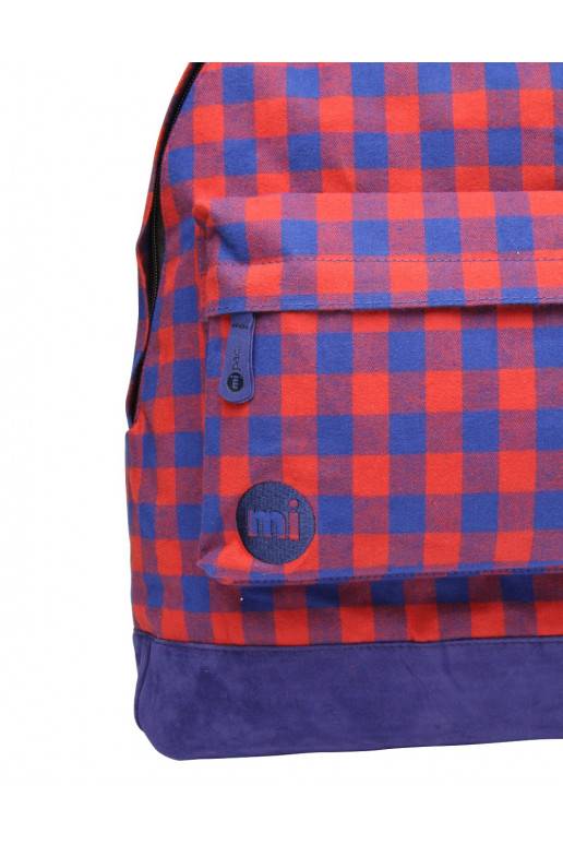 Kuprinė Gingham Red Blue Limited Kuprinė Gingham Red Blue Limited