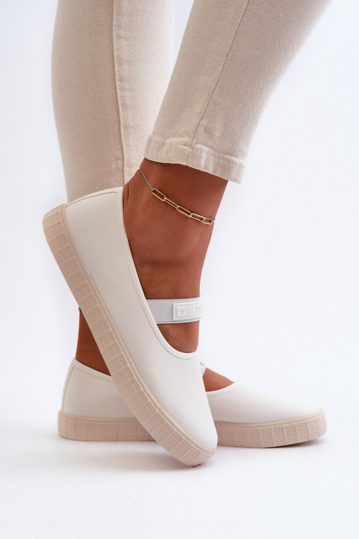 Moteriški batai Big Star NN274601 baltos spalvos