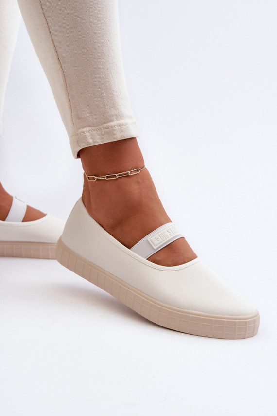 Moteriški batai Big Star NN274601 baltos spalvos