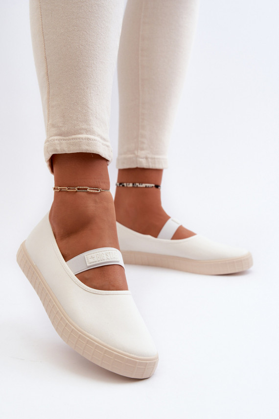 Moteriški batai Big Star NN274601 baltos spalvos